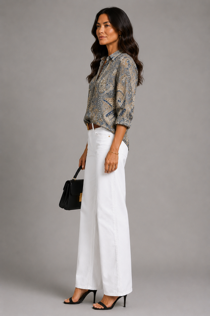 Imogen | Paisley Print Shirt