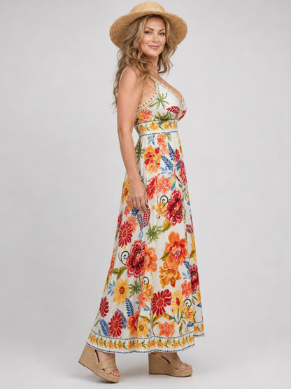 Frances | Floral Maxi Dress