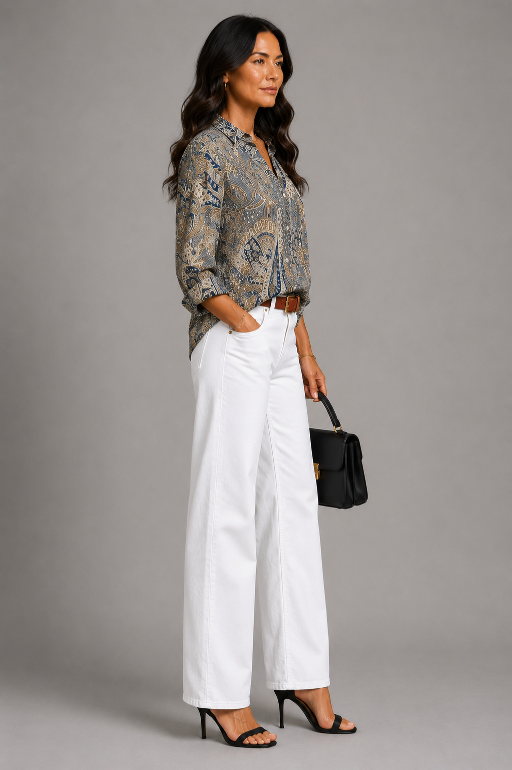 Imogen | Paisley Print Shirt