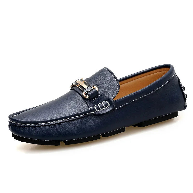 Ian | Classic Leather Loafers