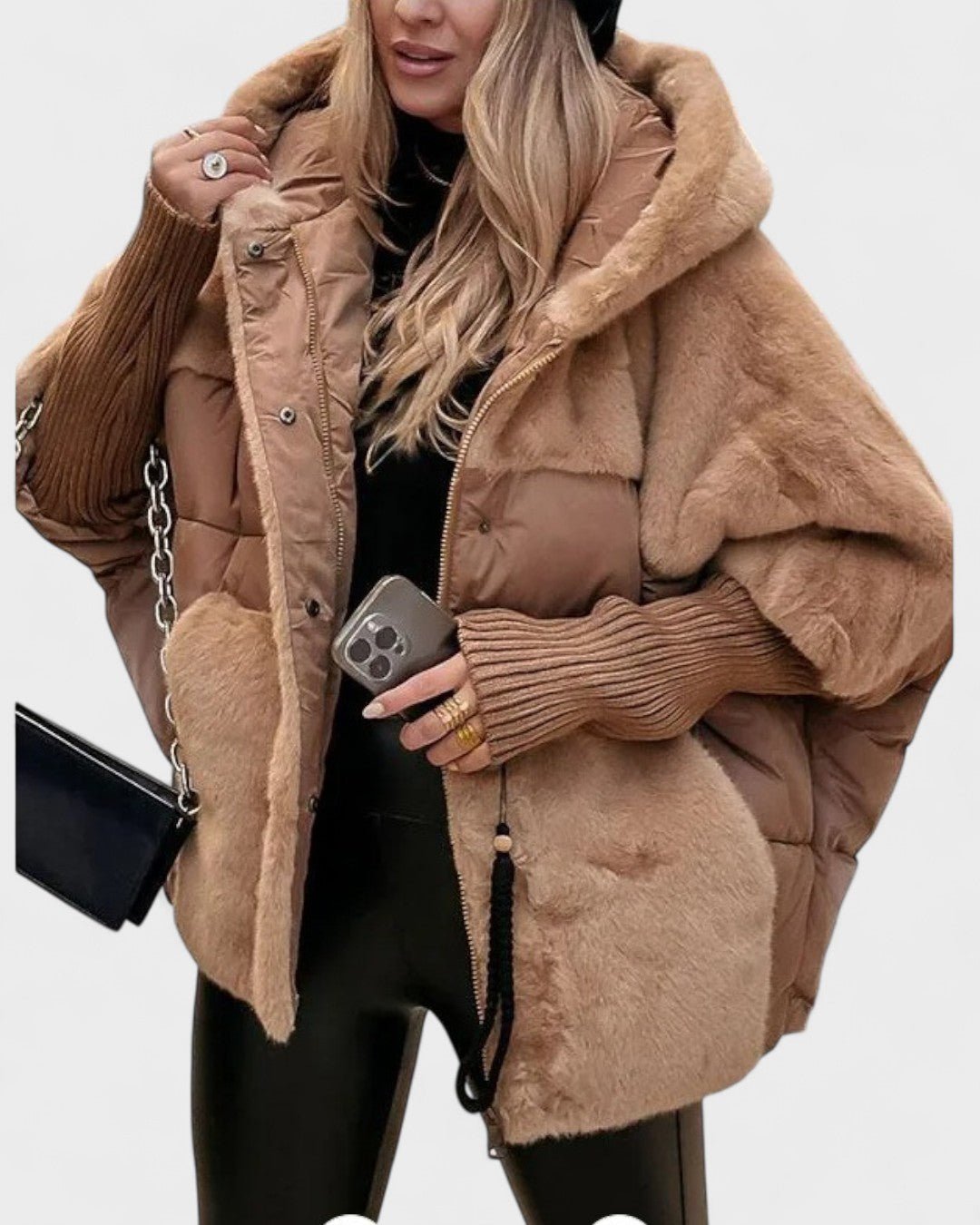 Ailsa | Faux-Fur Trim Puffer Jacket