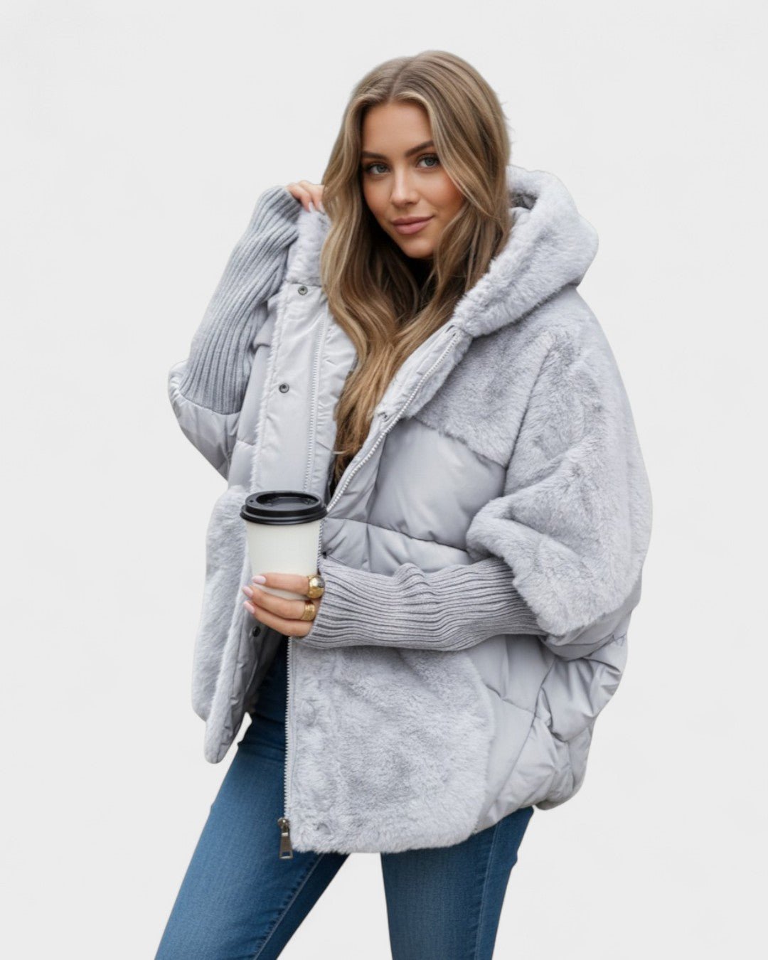 Ailsa | Faux-Fur Trim Puffer Jacket