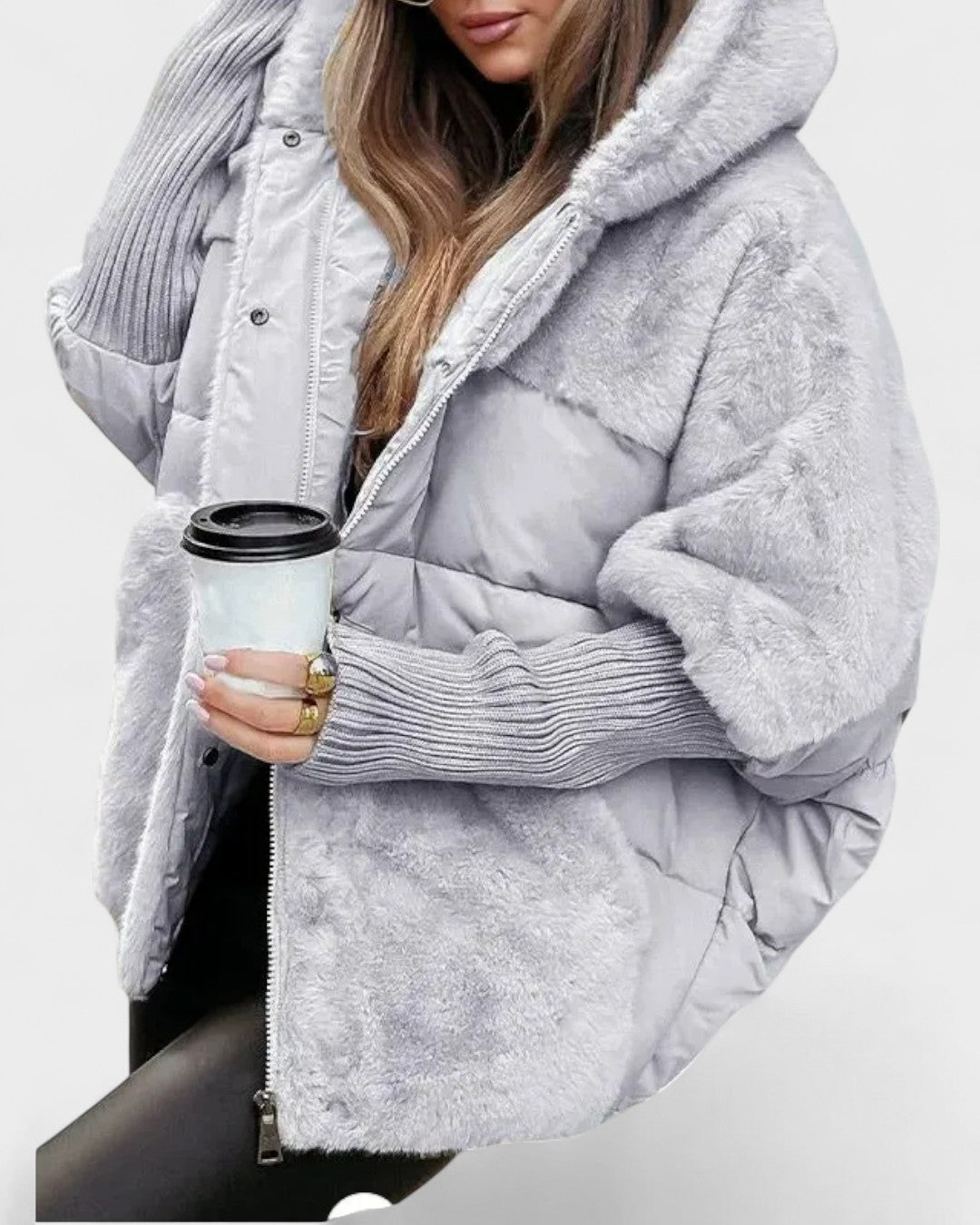 Ailsa | Faux-Fur Trim Puffer Jacket
