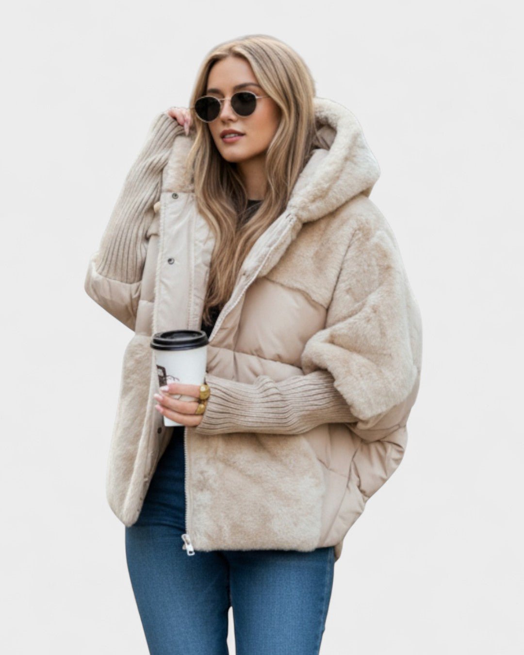 Ailsa | Faux-Fur Trim Puffer Jacket