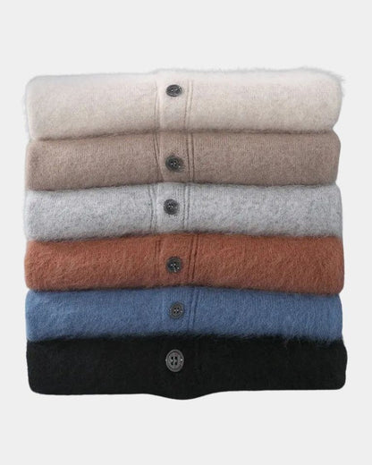 Adam | Rust Button Knit Polo