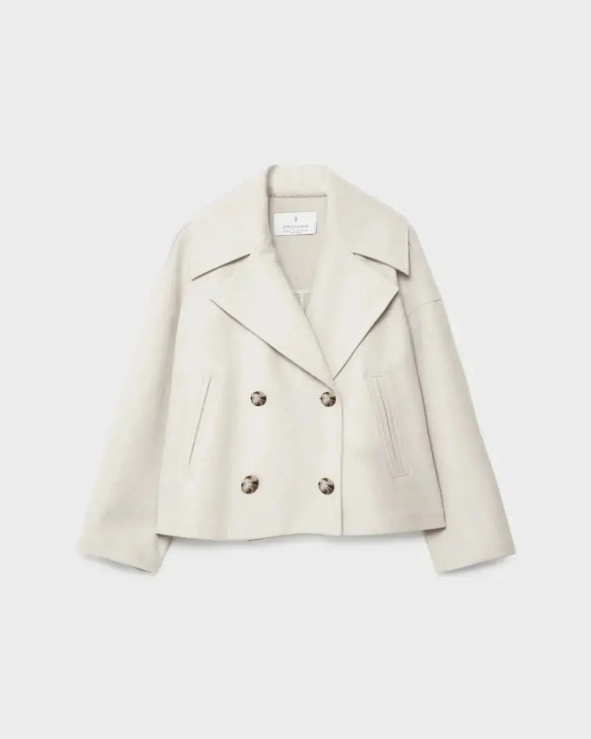 Roberta | Cropped Double-Breasted Jacket