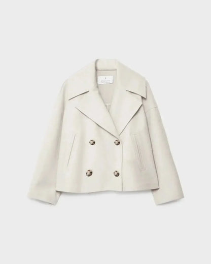 Roberta | Cropped Double-Breasted Jacket