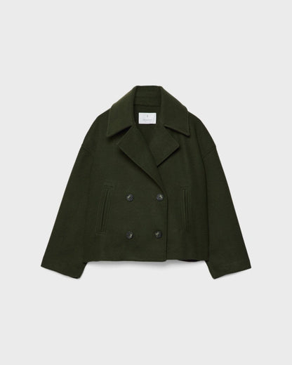 Roberta | Cropped Double-Breasted Jacket
