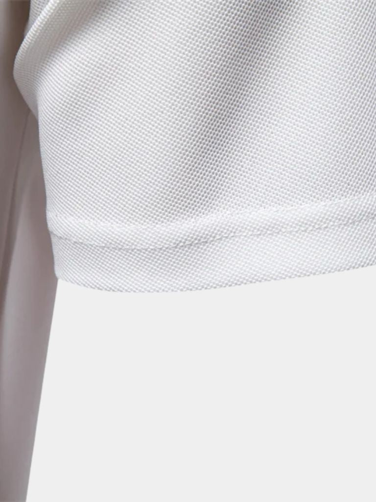 Allan | White Pocket Polo Shirt