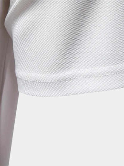 Allan | White Pocket Polo Shirt