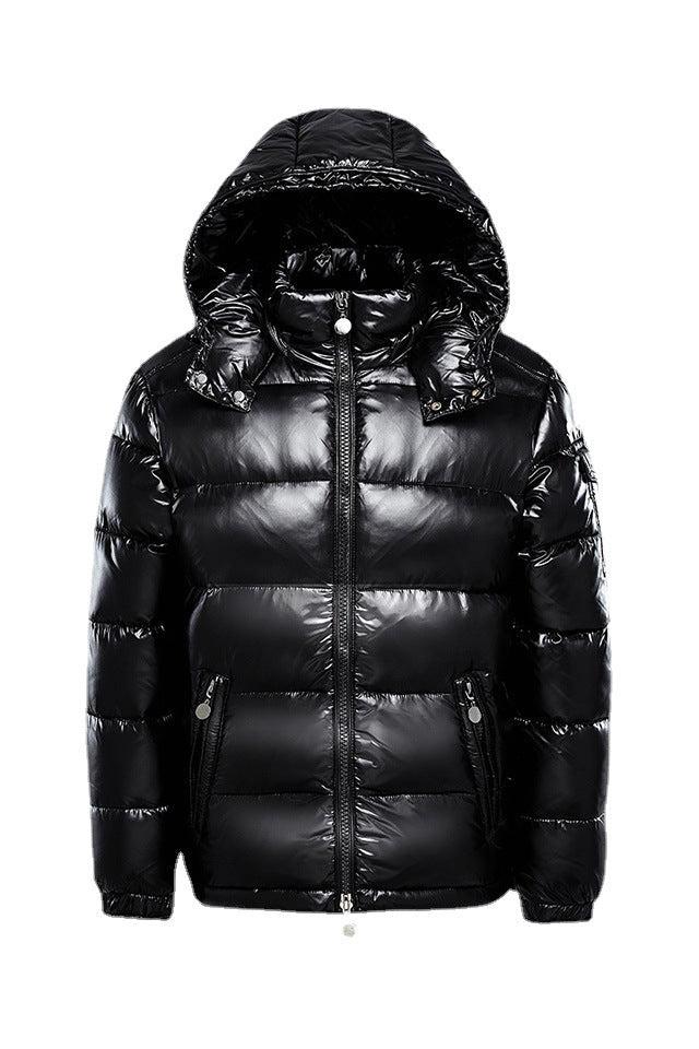Alma | Black Hooded Puffer Jacket