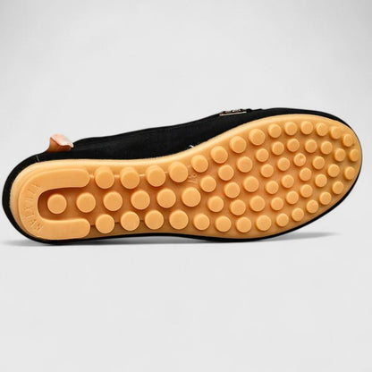 Alma | Turquoise Stitched Moccasins
