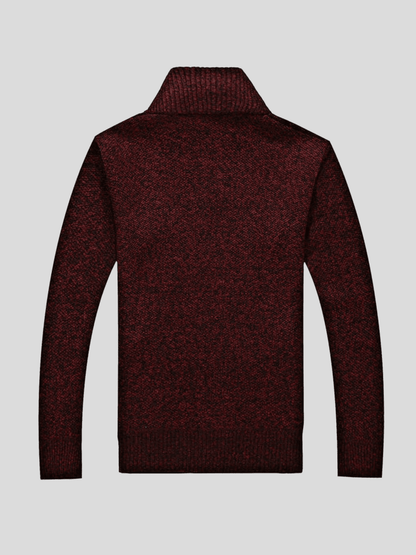 Alfie | Cream Zip Knit Jacket
