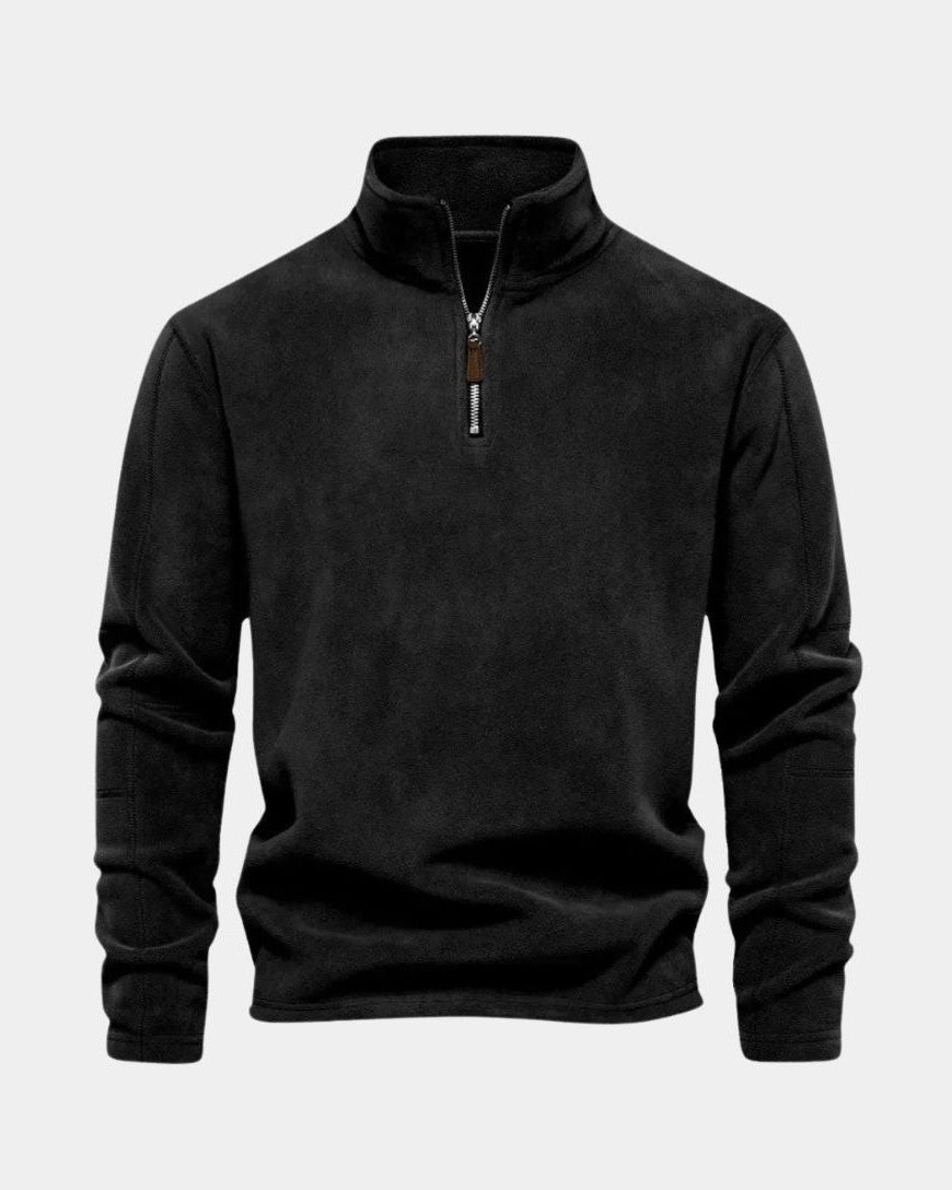 Albert | Beige Half-Zip Jumper