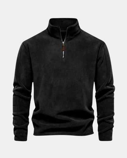 Albert | Beige Half-Zip Jumper