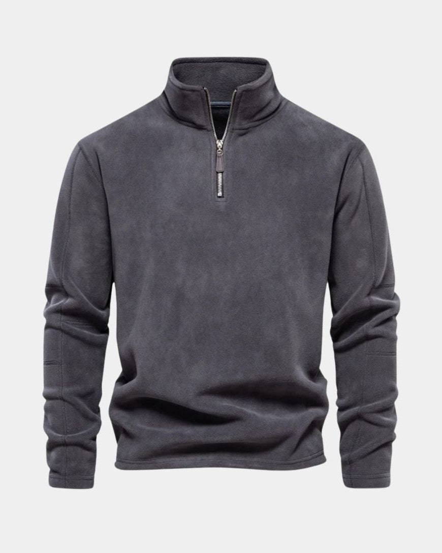Albert | Beige Half-Zip Jumper