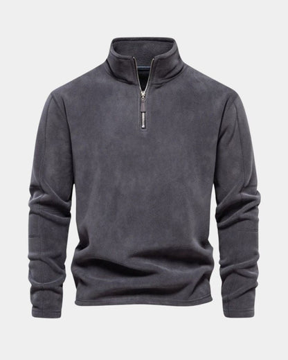 Albert | Beige Half-Zip Jumper