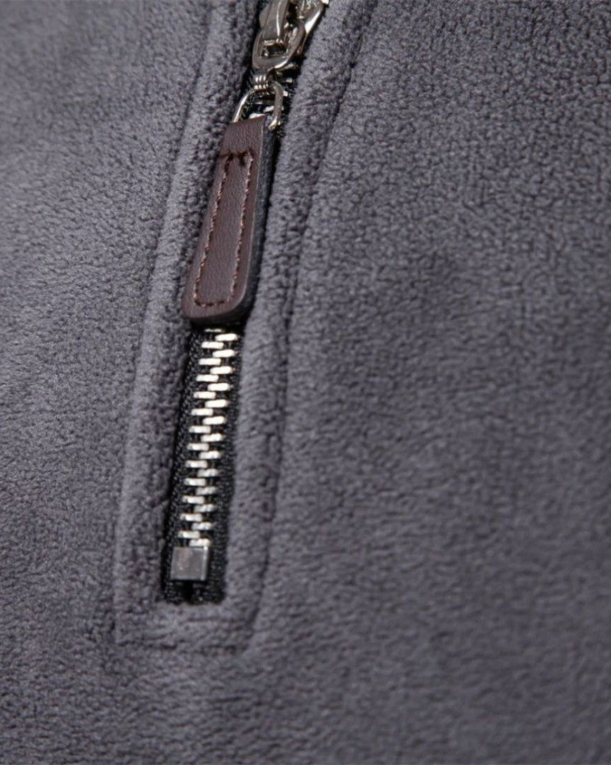 Albert | Beige Half-Zip Jumper