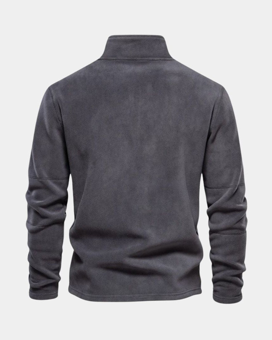 Albert | Beige Half-Zip Jumper
