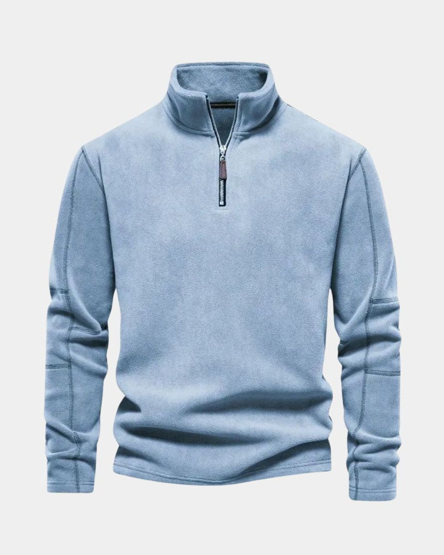 Albert | Beige Half-Zip Jumper