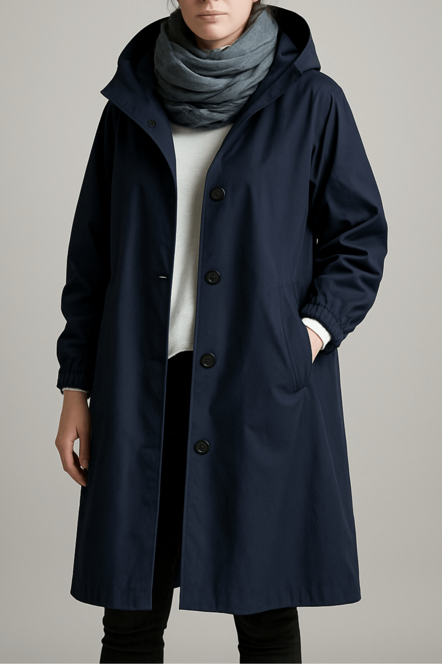 Aimee | Dusty Pink Classic Trench Coat