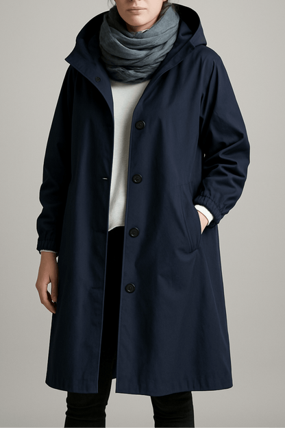 Aimee | Dusty Pink Classic Trench Coat