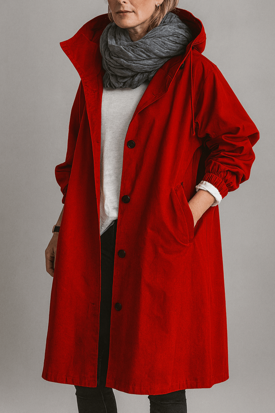 Aimee | Dusty Pink Classic Trench Coat