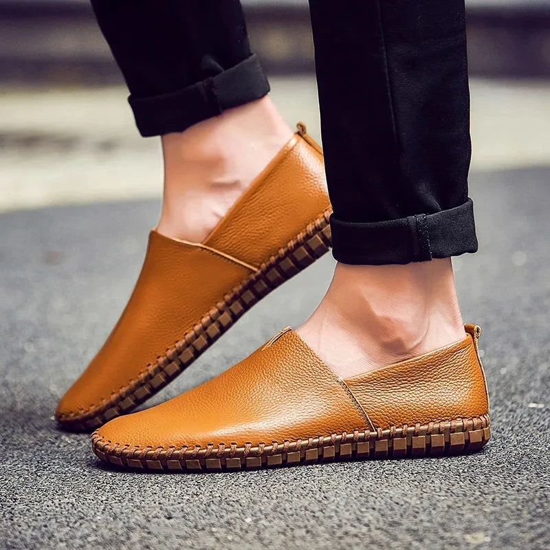Adrian | Breathable Leather Loafers
