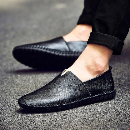 Adrian | Breathable Leather Loafers