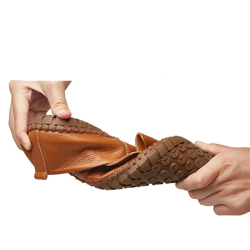 Adrian | Breathable Leather Loafers