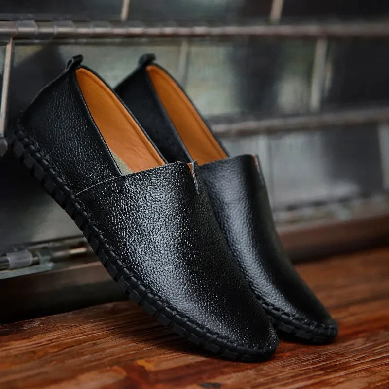 Adrian | Breathable Leather Loafers