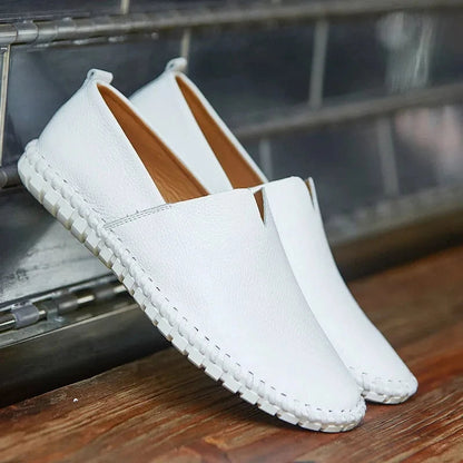 Adrian | Breathable Leather Loafers