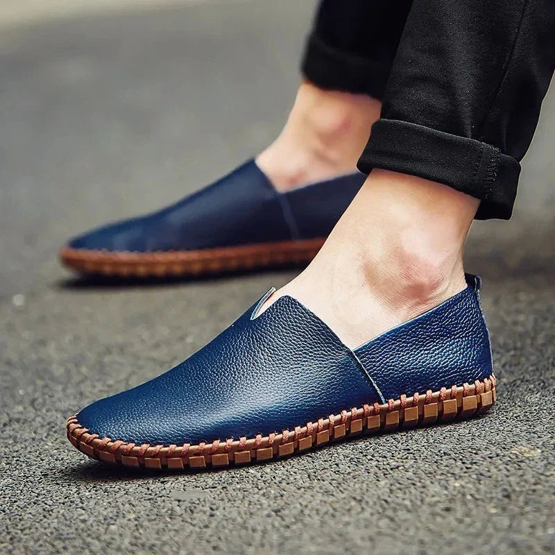 Adrian | Breathable Leather Loafers