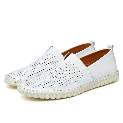 Adrian | Breathable Leather Loafers