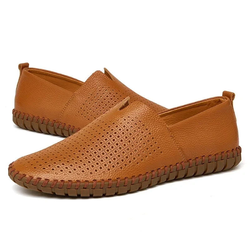 Adrian | Breathable Leather Loafers