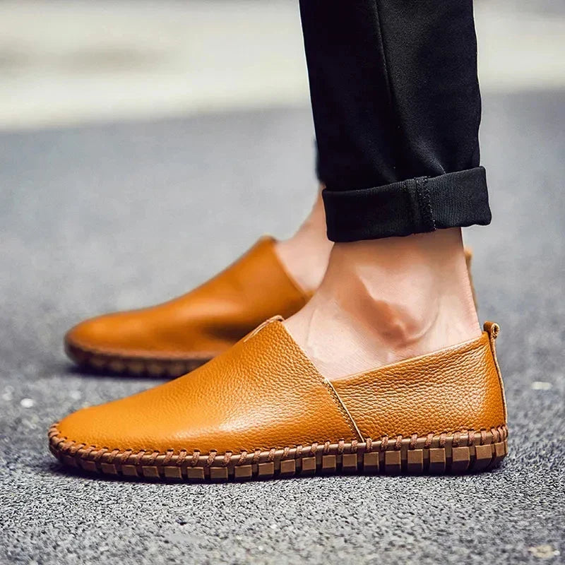 Adrian | Breathable Leather Loafers