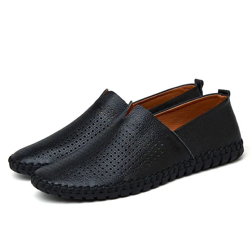 Adrian | Breathable Leather Loafers