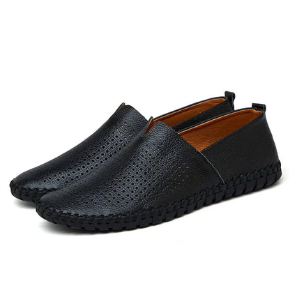 Adrian | Breathable Leather Loafers