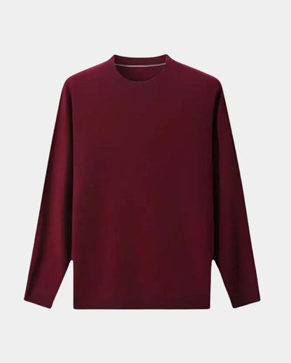 Alistair | Burgundy Crew-Neck Jumper