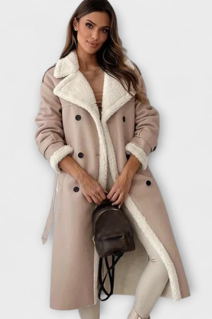 Andrea | Black Faux-Shearling Jacket