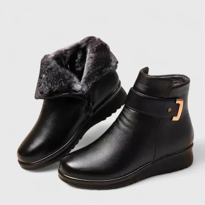 Annette | Faux-Fur Lined Ankle Boots