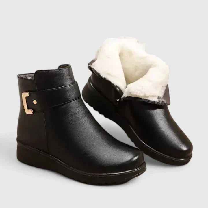 Annette | Faux-Fur Lined Ankle Boots