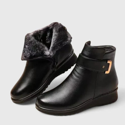 Annette | Faux-Fur Lined Ankle Boots