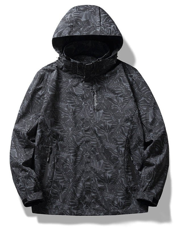 Annette | Floral Waterproof Hooded Jacket