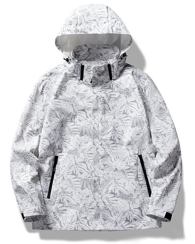 Annette | Floral Waterproof Hooded Jacket
