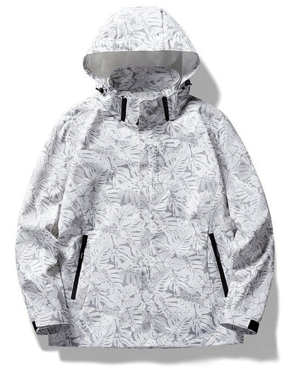 Annette | Floral Waterproof Hooded Jacket