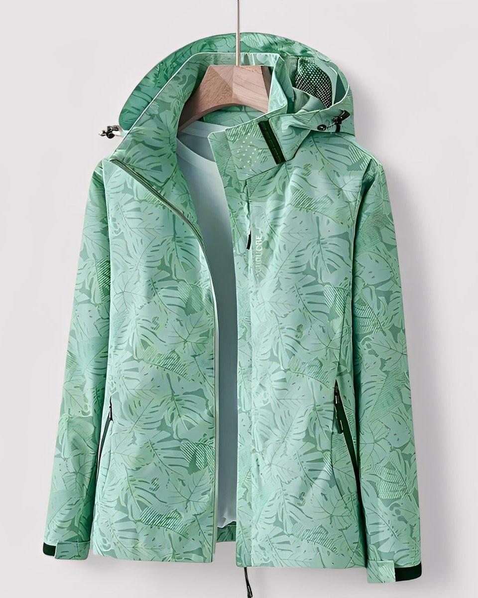 Annette | Floral Waterproof Hooded Jacket