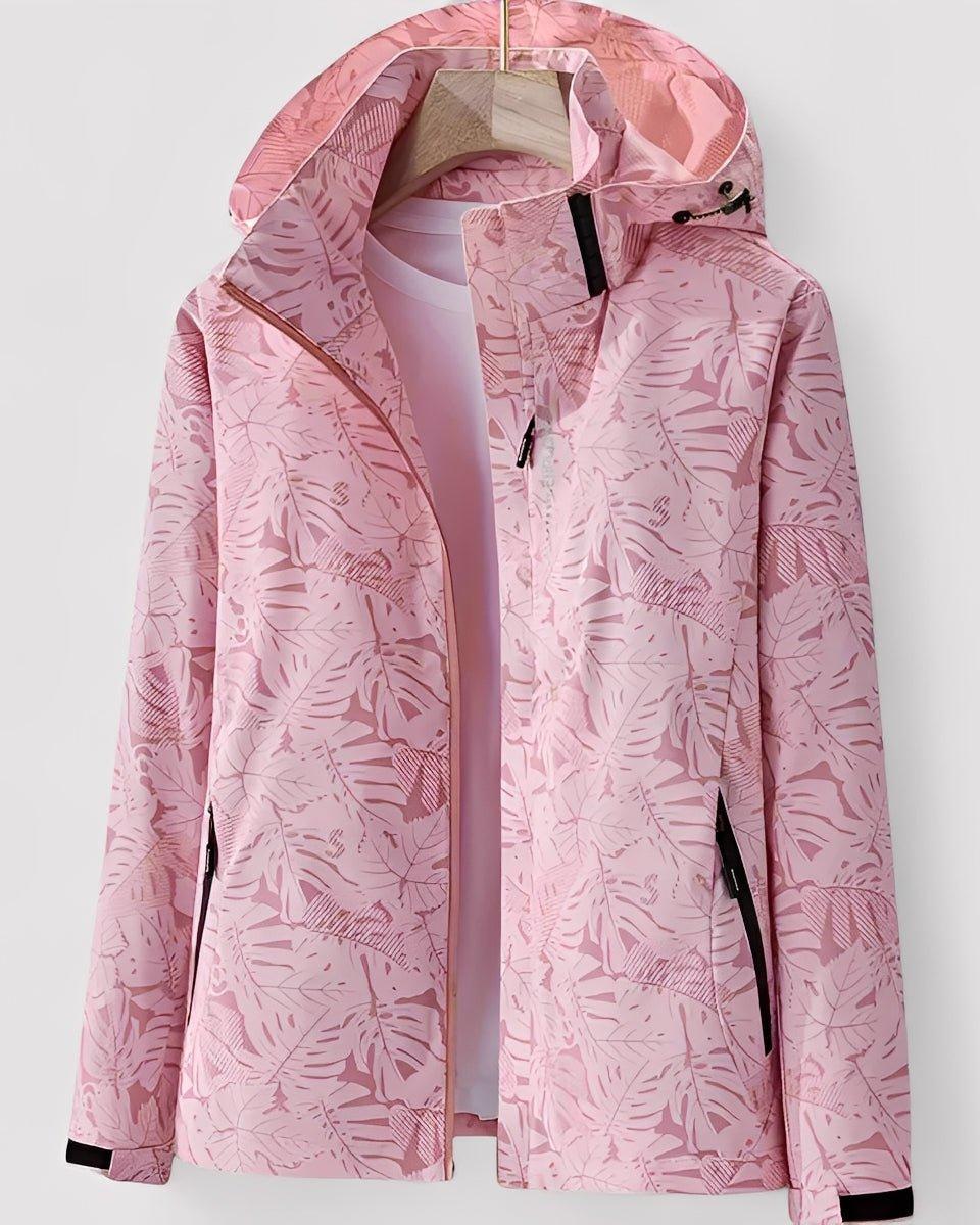 Annette | Floral Waterproof Hooded Jacket