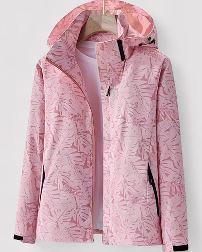 Annette | Floral Waterproof Hooded Jacket