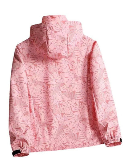 Annette | Floral Waterproof Hooded Jacket